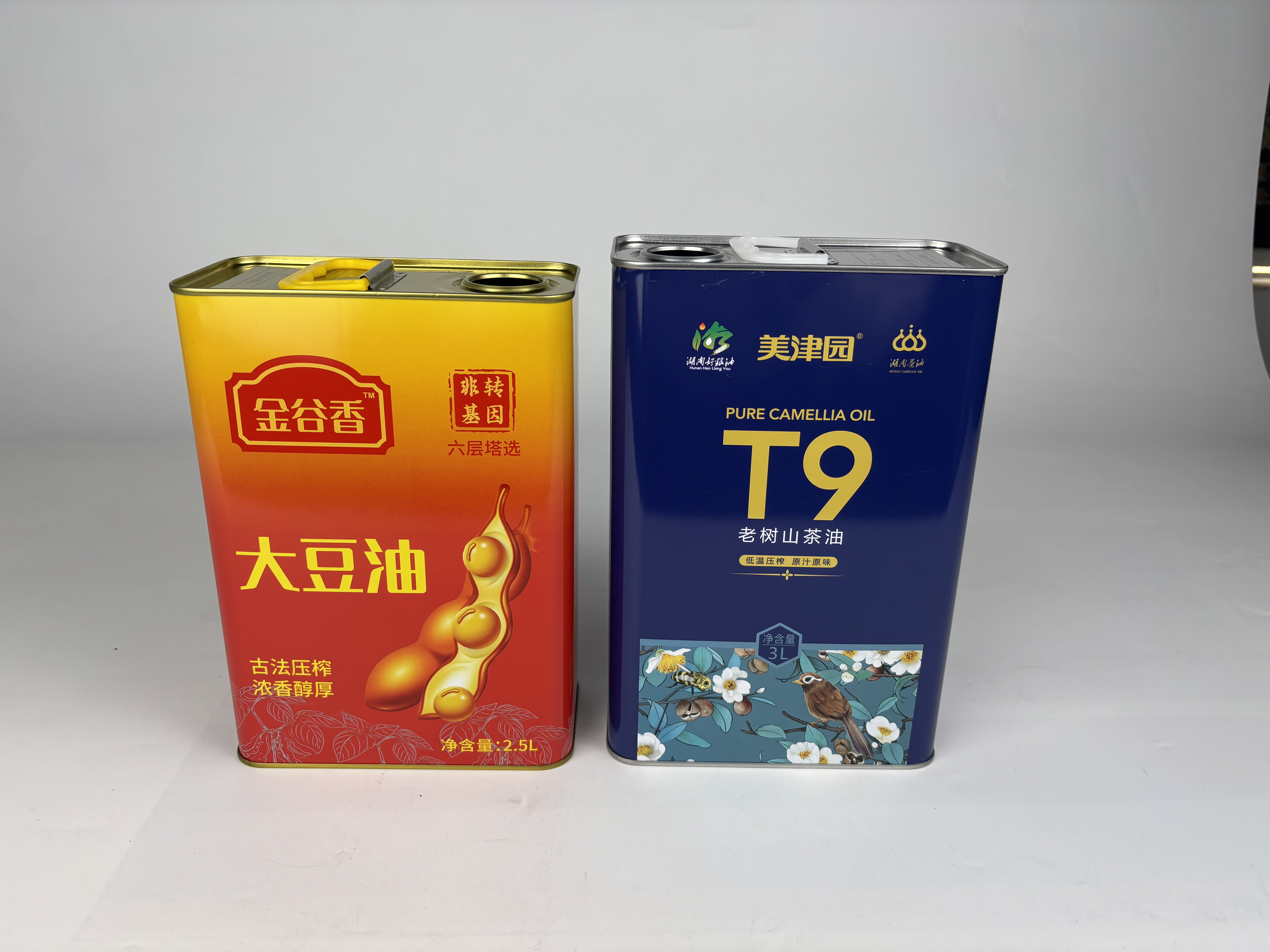 廣東花生油鐵罐  花生油用什么包裝好？