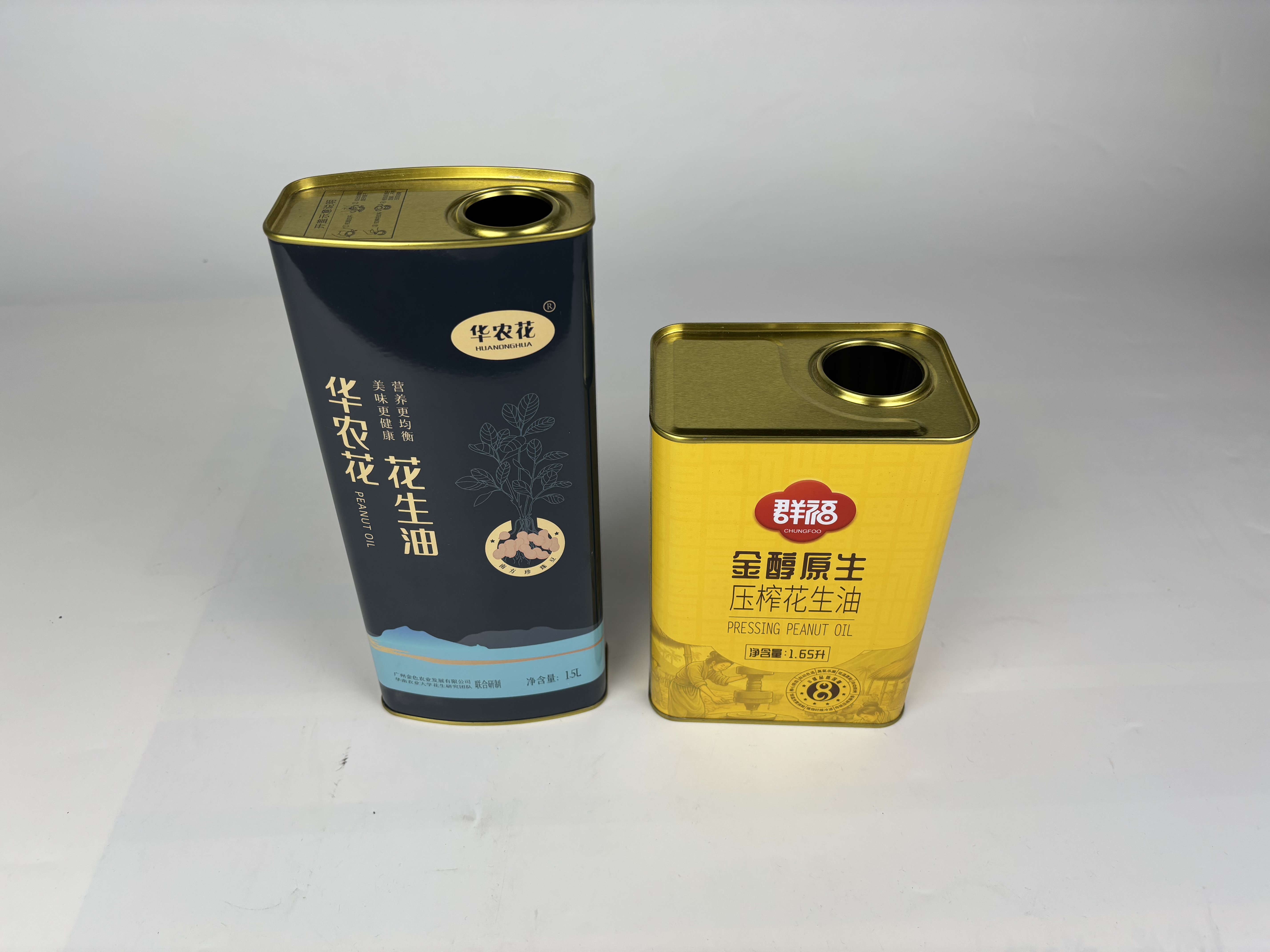 廣東花生油鐵罐  花生油用什么包裝好？